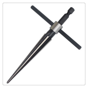 手用電動通用錐度鉸刀鑽孔圓錐絞刀錐形擴孔挖洞DIY木工木板倒角器開擴孔木工神器攪刀纘孔居家裝修無塵室維修工具絞刀