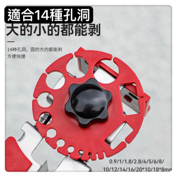 手持式剝線神器剝線機電線撥線器快速去皮剝離器銅線去皮器水電工具剝線器剝線刀刀片剝線器DIY水電工神器木工必備省力神器