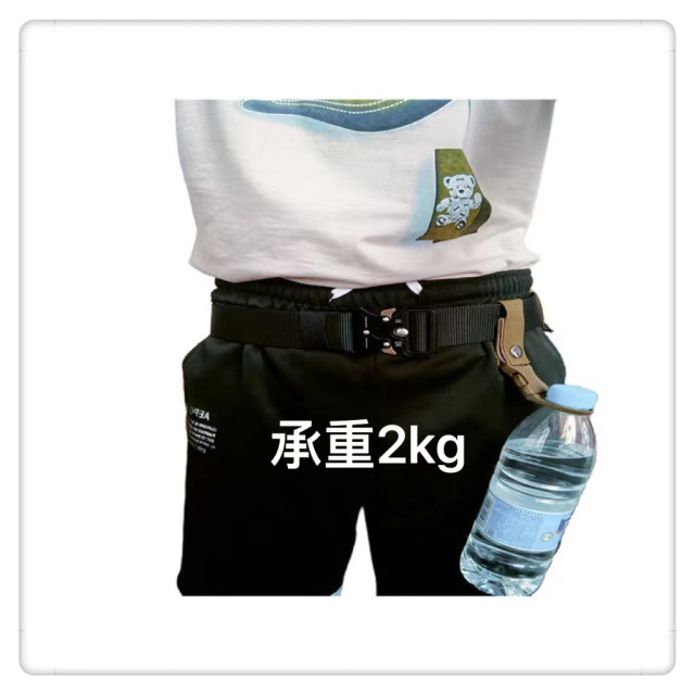 寶特瓶掛扣戶外夾瓶扣礦泉水背包扣戶外水壺扣水瓶掛扣飲料瓶扣礦泉水夾扣水電工具神器木工高處工具水泥土木爬山健行戶外釣魚工具