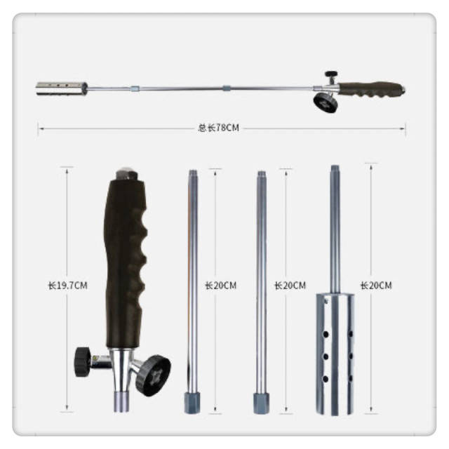 噴火槍煙火煙花專用三節式可調長度瓦斯槍卡式DIY點火槍噴槍噴燈中秋烤肉露營BBQ 三段可拆式加長廟會煙火神器