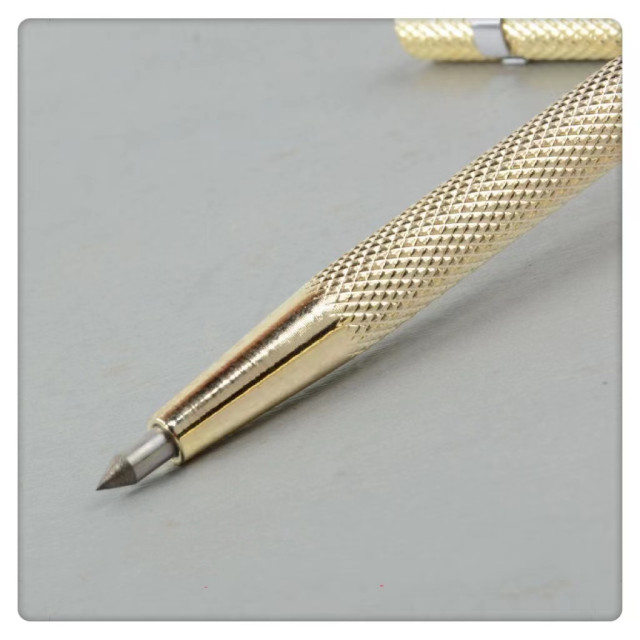 瓷磚石材鐵板材劃針記號畫線筆尖式硬質合金鎢鋼針不鏽鋼鋁板鉗工標記工具劃線針筆工業水電土木業合金劃針鋼板記號居家生活DIY