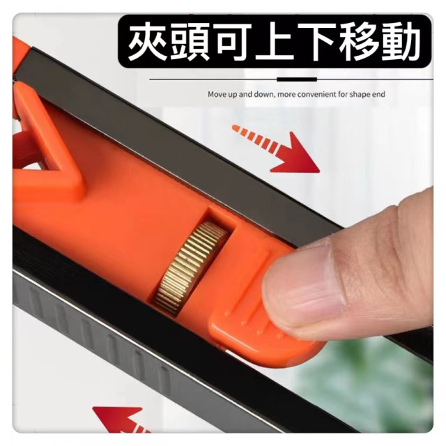 輪廓取型器木工測量取形器多功能輪廓取型不規則量弧度尺輪廓畫線木工測量怪型DIY取型器居家生活五金工具神器水電工具神器裝潢