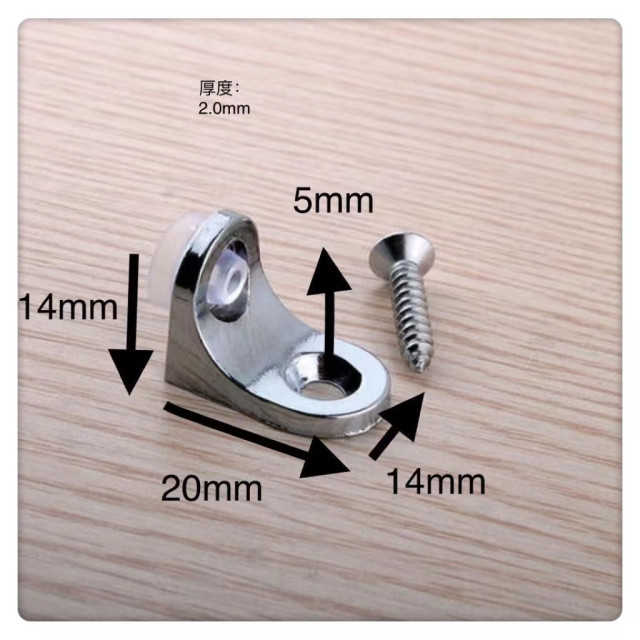 層板托釘衣柜櫥柜隔板玻璃層板托支架隱形暗裝玻璃支撐支架隔板釘10顆裝送螺絲衣柜櫥柜七字層板托 帶吸盤防滑鋅合金隔板