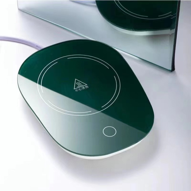 暖暖杯墊自動恆溫加熱 保暖杯墊 55°304不銹鋼咖啡杯杯子恆溫 禮品送禮首選超值禮盒組居家生活茶杯茶具智能杯墊