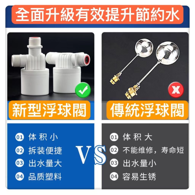 水位控制閥水箱水塔全自動止水浮球閥開關液位上水補水家用控制器魚缸加水器 安全補水器 魚缸過濾居家生活DIY 魚菜共生工具