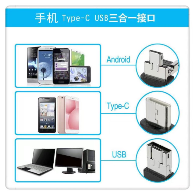 水電工神器工業內窺鏡管道內視鏡高清內窺鏡手機延伸鏡頭空調檢查汽缸維修汽修冷凍空調狹小空間神器DIY居家生活工具