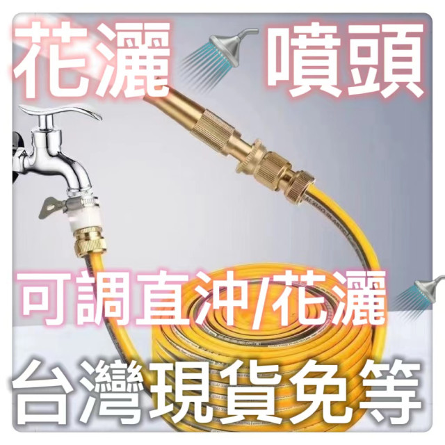 高壓洗車水槍噴頭純銅噴槍洗車神器車用家用洗車澆花陽台沖洗工具洗車水槍水槍洗車神器高壓水槍居家生活DIY澆花水電工具神器