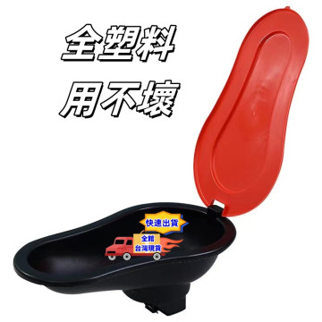 工地馬桶裝修臨時一次性簡易馬桶蹲便器工地施工蹲坑上廁所加厚塑料馬桶DIY裝修施工專用工地必備神器電工泥作木工工具