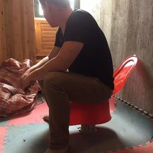 工地馬桶裝修臨時一次性簡易馬桶蹲便器工地施工蹲坑上廁所加厚塑料馬桶DIY裝修施工專用工地必備神器電工泥作木工工具