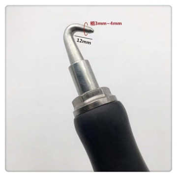 綁鋼筋鈎神器樁心鋼扎絲鈎子綁鈎鋼筋工不銹鋼螺紋扎勾綁鈎器扎鈎鋼筋神器半自動鋼筋勾板模營造彎鉤直拉式省力綑綁 鐵線