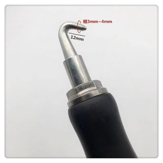 綁鋼筋鈎神器樁心鋼扎絲鈎子綁鈎鋼筋工不銹鋼螺紋扎勾綁鈎器扎鈎鋼筋神器半自動鋼筋勾板模營造彎鉤直拉式省力綑綁 鐵線