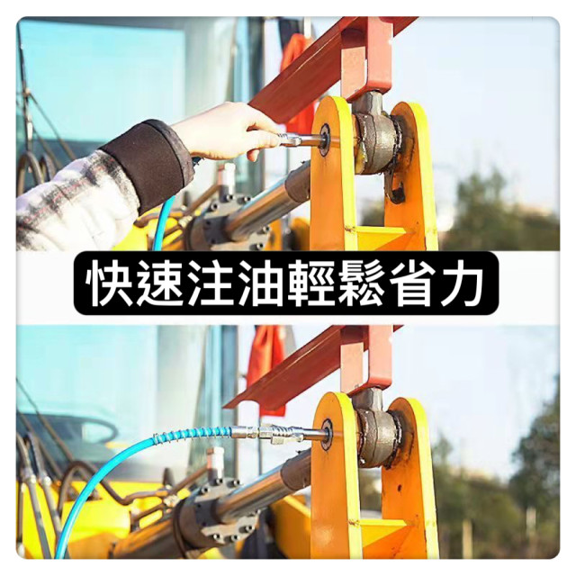 雙柄鎖鉗式高壓注油嘴齒輪鎖鉗式自鎖平頭黃油槍嘴頭高壓注油嘴注油嘴牛油嘴汽機車維修工具神器DIY機械CNC維修工具神器