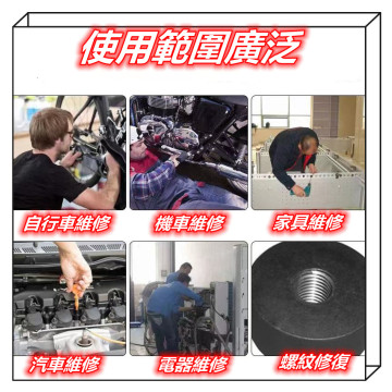 攻牙神器六角柄鍍鈦絲錐 M3~M10 高速鋼鍍鈦 鑽孔攻牙倒角複合絲錐開孔鑽頭麻花鑽攻工業居家生活五金水電木工模具車床模具cnc